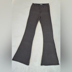 Sky & Sparrow Diamond Print Flare Pants - Boho Bell Bottoms  Size M
